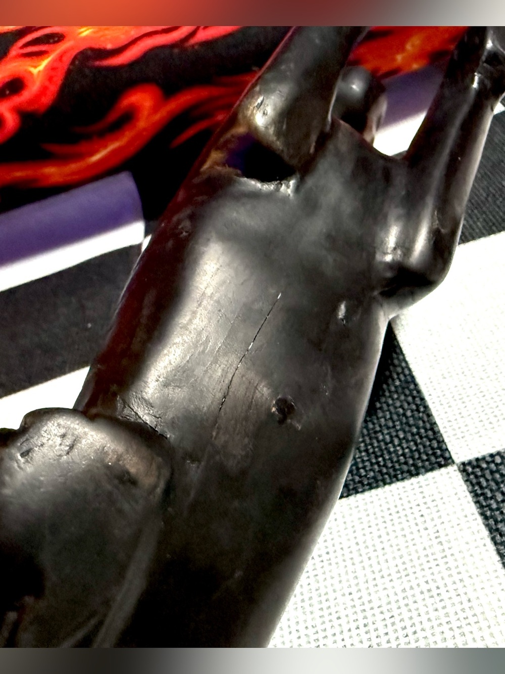 Hand Carved Wooden MCM Panther Figurine - Picture 7 of 9